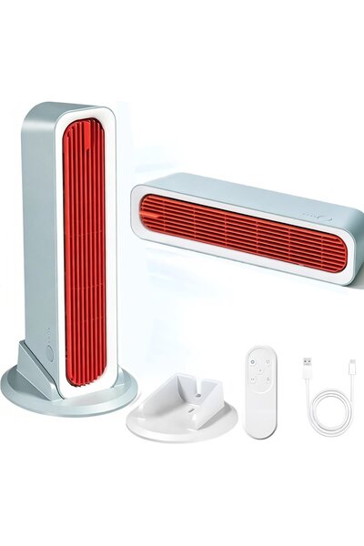 Morvena Picks Ventilator turn silențios, portabil, USB - pentru birou, dormit...