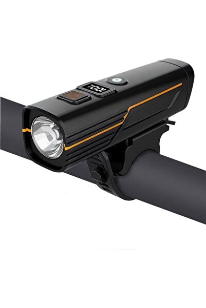 Morvena Picks Iluminare pentru bicicletă cu senzor de lumină și afișaj digita...