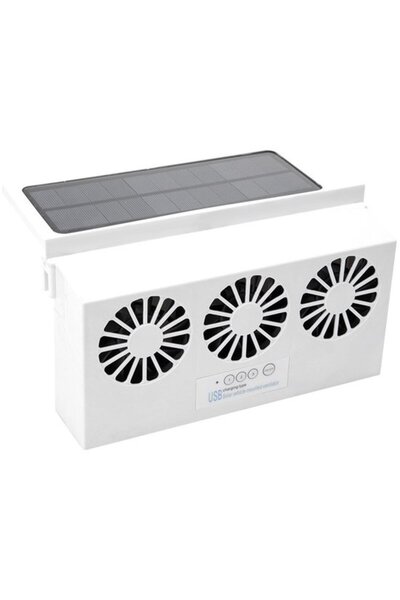Morvena Picks Ventilator solar pentru geamul mașinii, Ventilator auto cu ener...