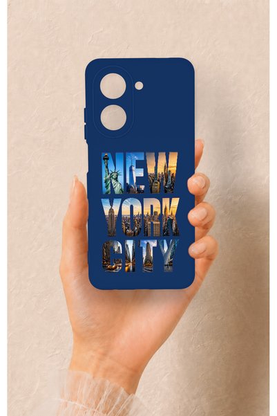 Vip Case Redmi A5 Compatible New York City Patterned Silicone Case