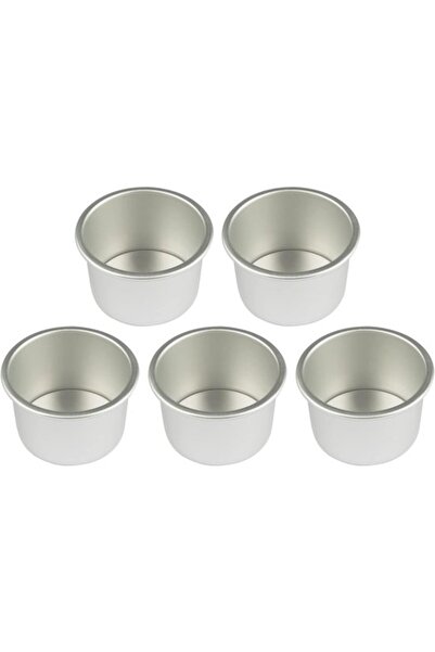 Morvena Picks Set de 5 forme rotunde din aluminiu, cu bază detașabilă, de 5 c...