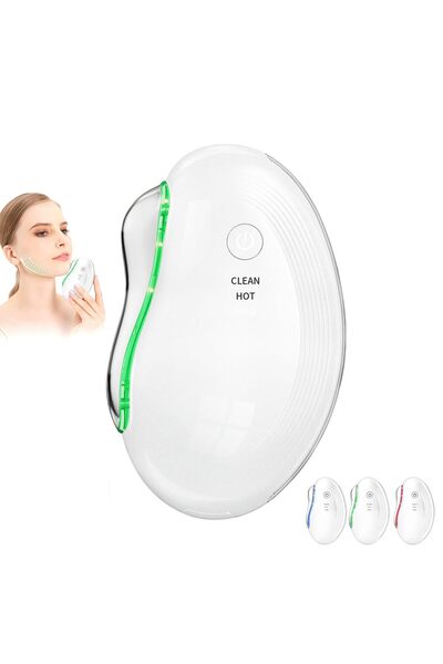 Morvena Picks Masajor facial electric cu microcurent, terapie cu lumină în 3 ...