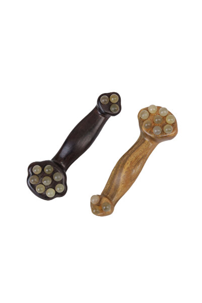 Morvena Picks Bețe de masaj pentru față și gât, răzuitor facial ergonomic, di...