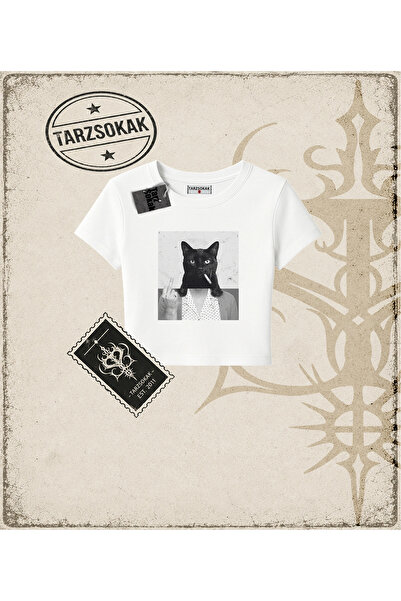 Tarzsokak Gotička i grunge ulična odjeća CATWOMAN dječja majica