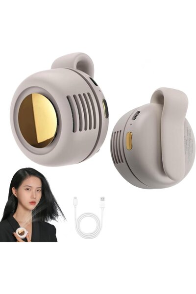 Morvena Picks 7.4 x 6.5 x 5 cm - 3 trepte de viteză - Ventilator portabil făr...