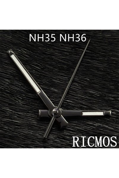 choice2 NH35 NH36 black Watch Hands Black color hands Fit NH35 NH36 Miyota 82...