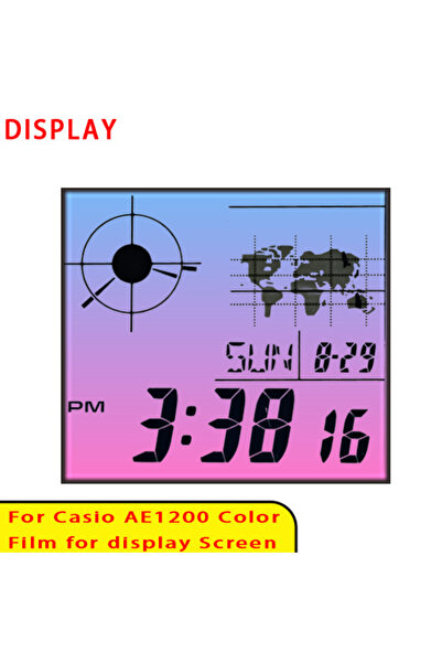 Choice66 2 pcs 32 Color Screen Filter Sets for Casio AE1200 Display Gradient ...