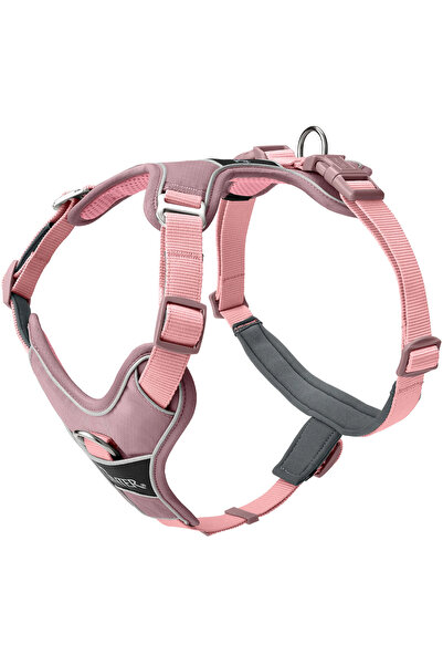 Hunter Köpek Göğüs Tasması Harness Divo Up Pembe 56-73/M