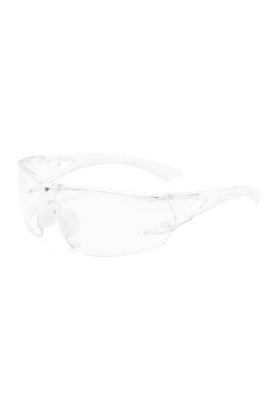 Choice3 WHITE Multi-color Rimless PC Safety Glasses, Anti-pollen Anti Blue Li...