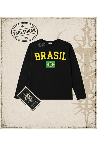 Tarzsokak Gotička i grunge ulična odjeća Vintage Brazil dugih rukava