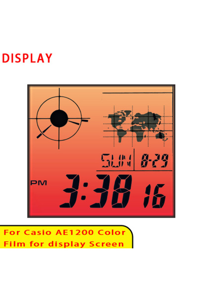 Choice46 2 pcs 26 Color Screen Filter Sets for Casio AE1200 Display Gradient ...