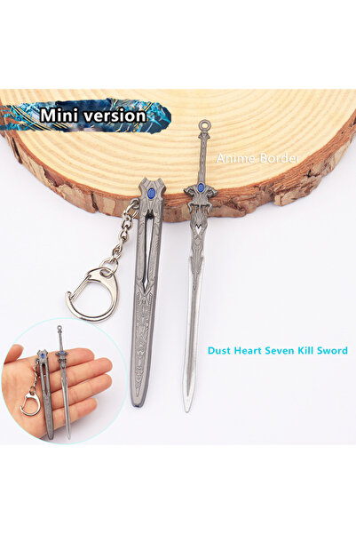 Choice4 A3 1Pc Unopened Blade Pendant Keychain Zinc Alloy Ancient Sword Charm...