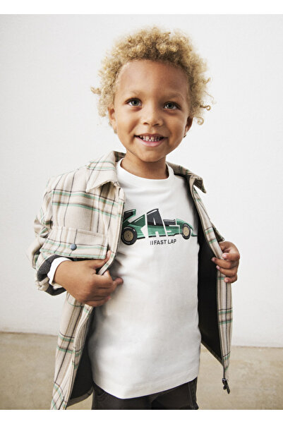 MAYORAL Boy's Long Sleeve 2-Piece T-Shirt Acacia 4019