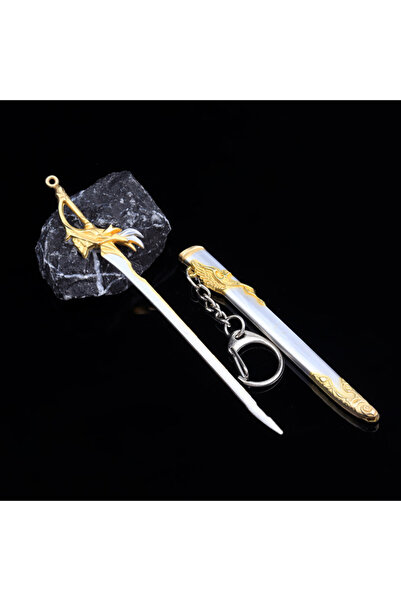 Choice8 A11 1Pc Unopened Blade Pendant Keychain Zinc Alloy Ancient Sword Char...