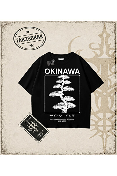 Tarzsokak Gotička i grunge ulična odjeća OKINAWA majica