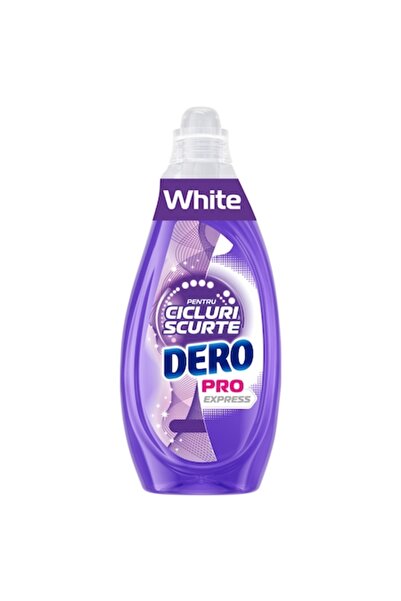 Dero Detergent lichid Pro Express White 1.48L 37 spălări