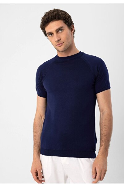 S13 Store Bisiklet Yaka Triko T-Shirt