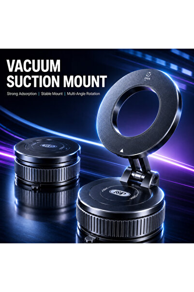 Generic Brand Car magnetic phone holder, 360° adjustable and foldable dashboa...