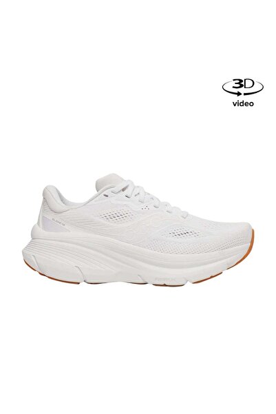 SAUCONY Guide 19 Women's White Road Running Shoes Women's Road Running Shoes ...
