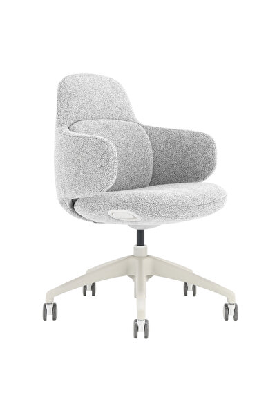 Sit-Seats Riva Çalışma Koltuğu - Beyaz Tekerlekli Ayak