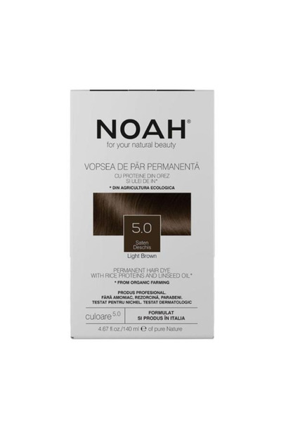 Noah Vopsea de Par Permanenta fara Amoniac cu Proteine din Orez si Ulei de In...