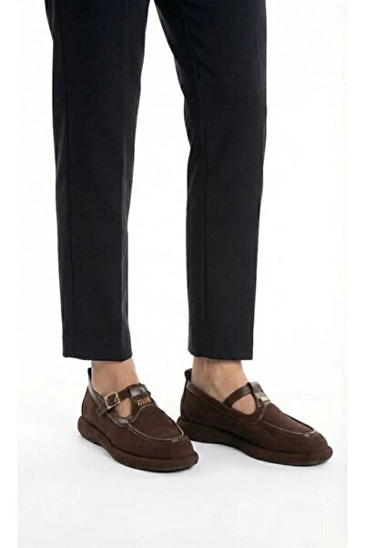 PUNTO Ac547861 Flat Sole Buckle Loafer Casual Shoes