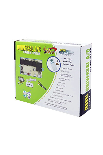 Universal Klima Akıllı Kartı ve Kumanda Seti QD-U03C+