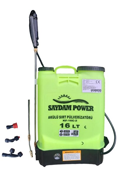 SAYDAM POWER SAYDAM POWER 16 LT AKÜLÜ İLAÇLAMA POMPASI(SIRT PÜLVERİZATÖRÜ)
