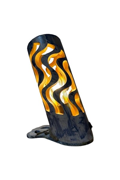 OEM Sirena Lamp made of bamboo wood, with included decorative E27 bulb, paint...