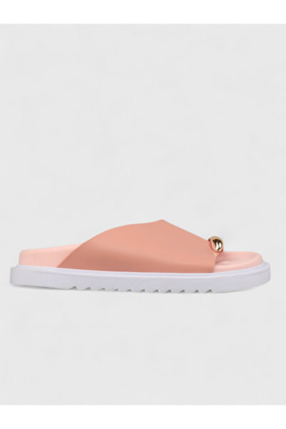 Sadık Yılmaz Women's summer flat slippers - 230 3189 - pink
