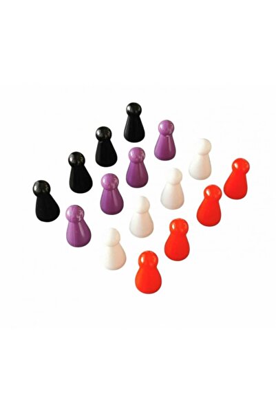 Game Master Set 16 Pioni colorati pentru jocuri educative si de societate