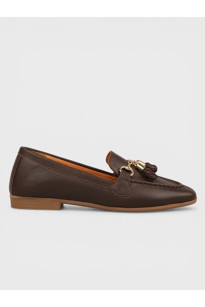 Sadık Yılmaz Women's Summer Loafer - 229 1080 - Brown