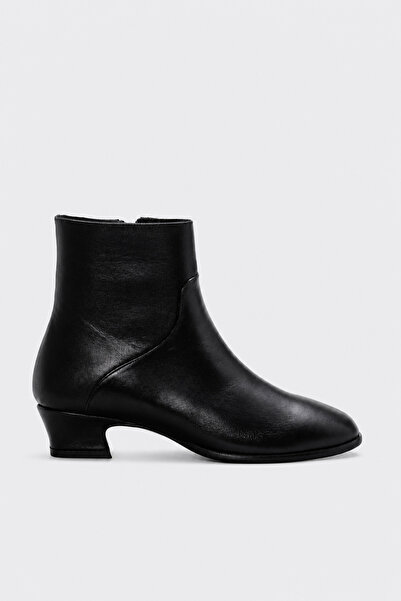 FAST STEP Genuine Leather Women's Thick Heeled Boots 757Za26890D