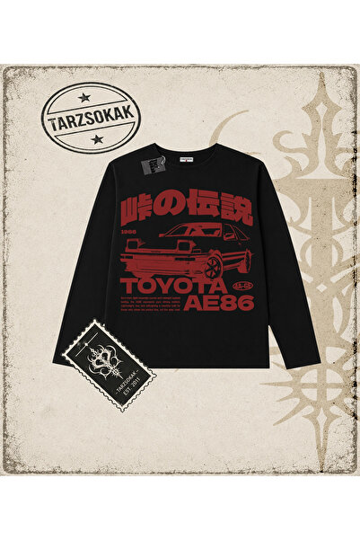 Tarzsokak AE8 Oversize unisex majica dugih rukava