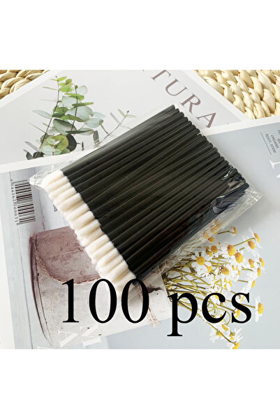 Choice 100 قطعة سوداء، 100/500 قطعة، فرشاة شفاه للاستخدام مرة واحدة، لإزالة و...