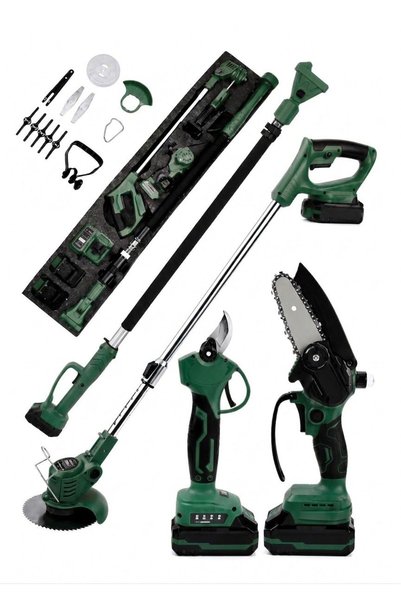 BUTOOLS ŞARJLI BAHÇE ALETİ 4’LÜ SET