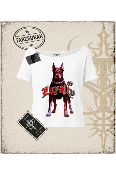 Tarzsokak DOBERMAN ženska majica sa lađastim izrezom