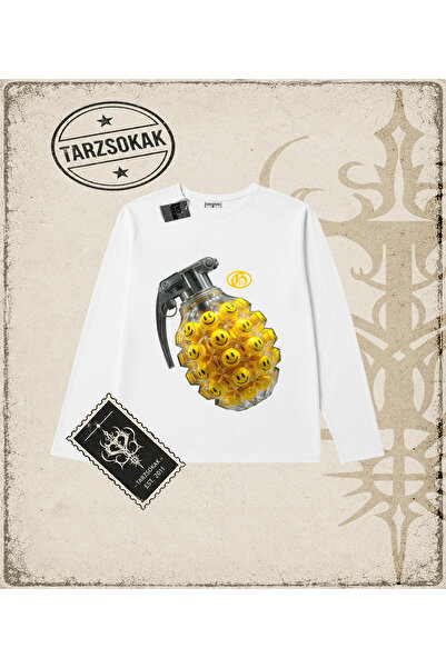 Tarzsokak GRENADE Oversize unisex majica sa dugim rukavima