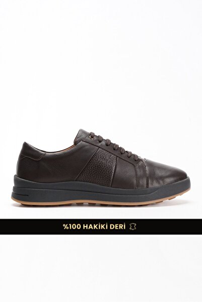 Fame Step Genuine Leather Men's Casual Shoes Comfort Lace-Up Orthopedic Daily...