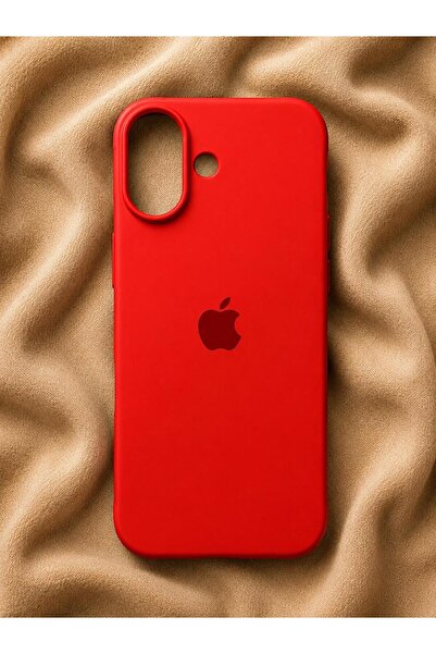 TEYİN AKSESUAR İphone 16 Uyumlu Lansman İçi Kadife Silikon Telefon Kılıfı