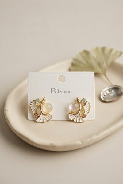 Skygo Lotus Minimalist Model Women's Earrings Tj-Bkp12125