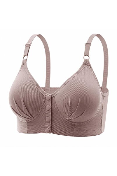 Efrayim Manessa Lingerie Kadın Önden Düğmeli Çıtçıtlı Balensiz Toparlayıcı Ra...