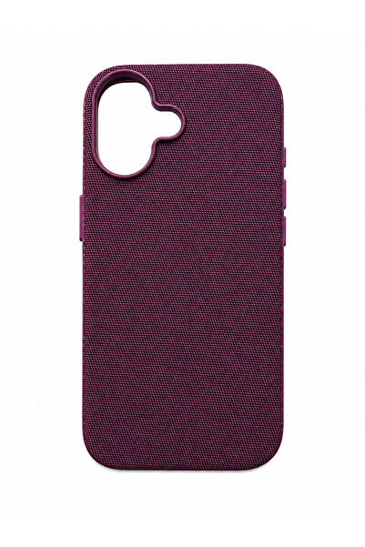 bbtech İphone 17 İle Uyumlu Dokulu Magsafe Özellikli Microwoven Telefon Kılıfı