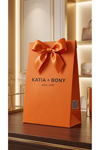BONY SOCKS Büyük Boy Katia & Bony Hediye Paketi Turuncu