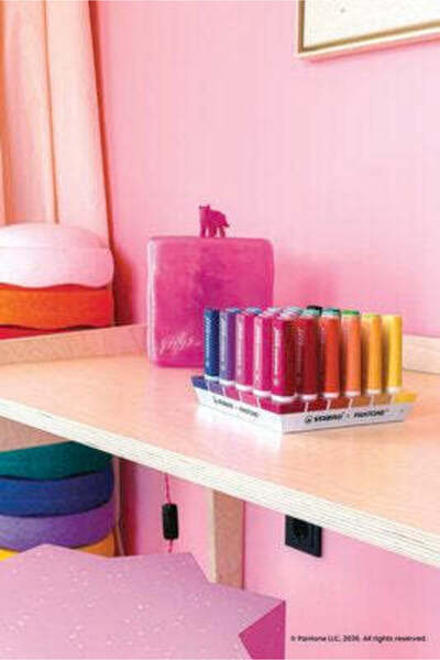 Stabilo Textmarker Boss Pantone, set de birou cu 30 nuante
