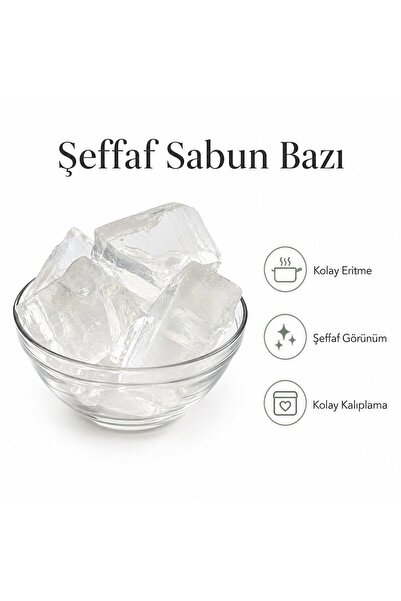 kozmetik atölyesi ŞEFFAF SABUN BAZI