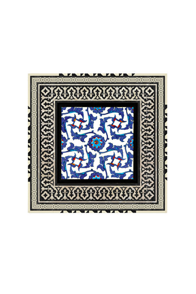 Sadrazam Rüstem Paşa Mosque Rumi Wheel Tile Pattern Printed 20X20 Mdf Anatoli...