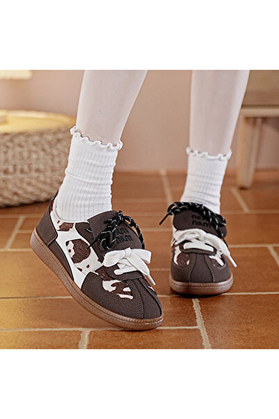 dorbe Women's Dalmatian Lace-Up Sneakers