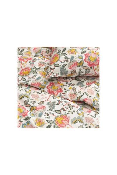 IKEA Çift Kişilik Çok Renkli Nevresim Takımı 240x220 cm Pamuklu Yumuşak