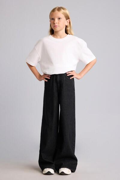 DeFacto 90S Wide Leg Jean Pants Girls (26 Au)